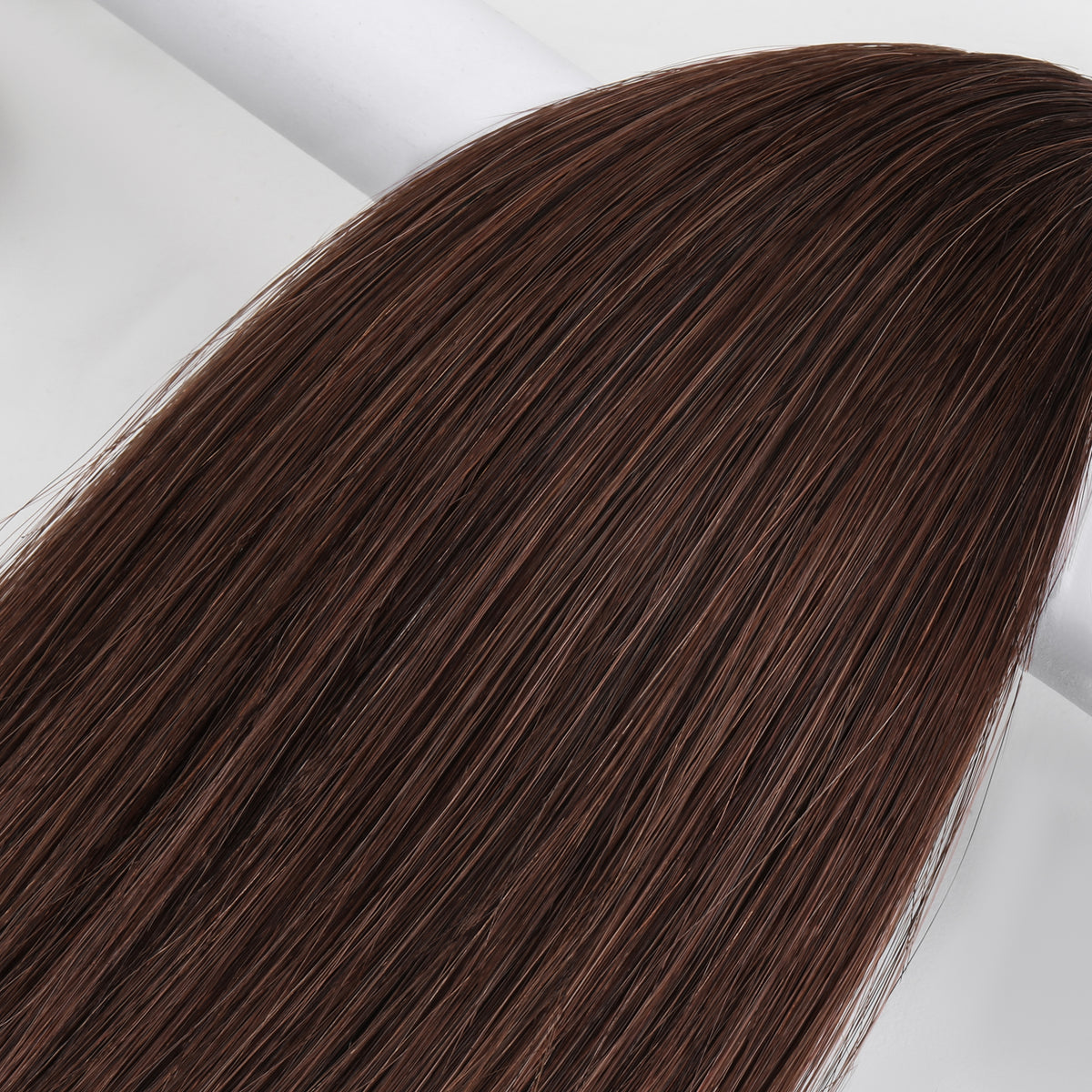Natural wave Ponytail - #33 Rödbrun