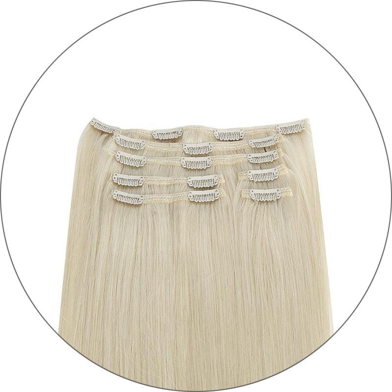 Clip-in Extensions - #4 Chocolate Brown