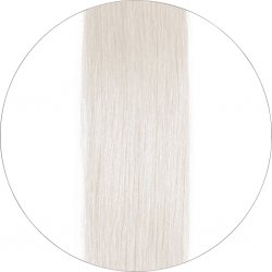 #1001 Platina, 70cm, 70g, Tape Extensions, Single drawn