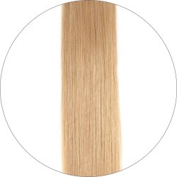 #18 Mediumblond, 70cm, 50g , Tape Extensions, Single drawn