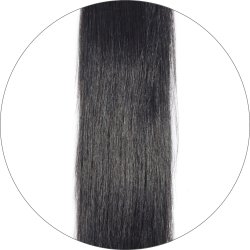 #1 Sort, 50 cm, Injection, Double drawn Tape Extensions