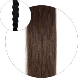 #4 Sjokoladebrun, 50 cm, Natural wave Ponytail