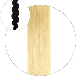 #613 Lysblond, 50 cm, Body Wave Tape Extensions