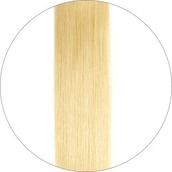 #613 Lysblond, 50 cm, Double drawn Tape Extensions