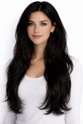 #1 Sort, 60cm, 120g, Clip-on Extensions