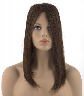 #4 Sjokoladebrun, 40cm, 60g, Top Piece