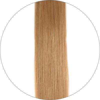 Long Lasting, #12 Mørkeblond, 70cm, 70g, Seamless Tape Extensions, Single drawn