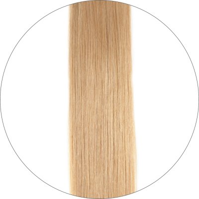 #18 Mediumblond, 60cm, 50g , Tape Extensions, Double drawn