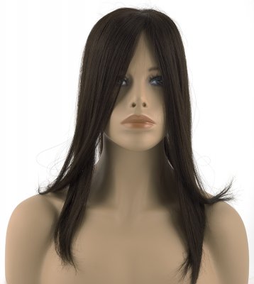#1B Svartbrun, 40cm, 60g, Top Piece