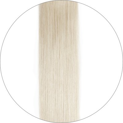 #6001 Ekstra lysblond, 40 cm, Nano Hair Extensions