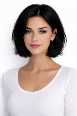 #1 Svart, 30cm, 50g , Tape Extensions, Single drawn