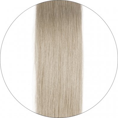#1001 Platinaask, 60cm, 60g , Tape Extensions, Single drawn
