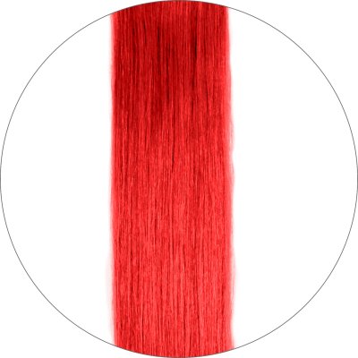 #Rød, 60 cm, Keratin Extensions